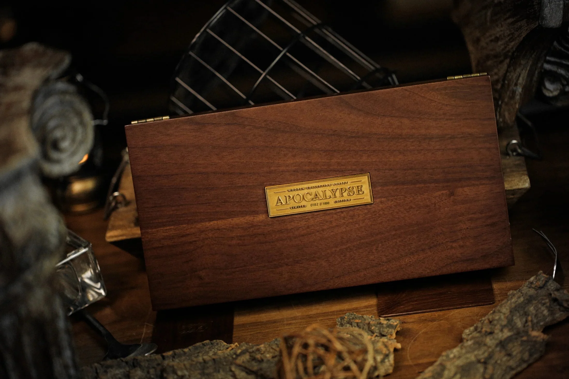 Apocalypse Bicycle Playing Cards - Wooden Box Set