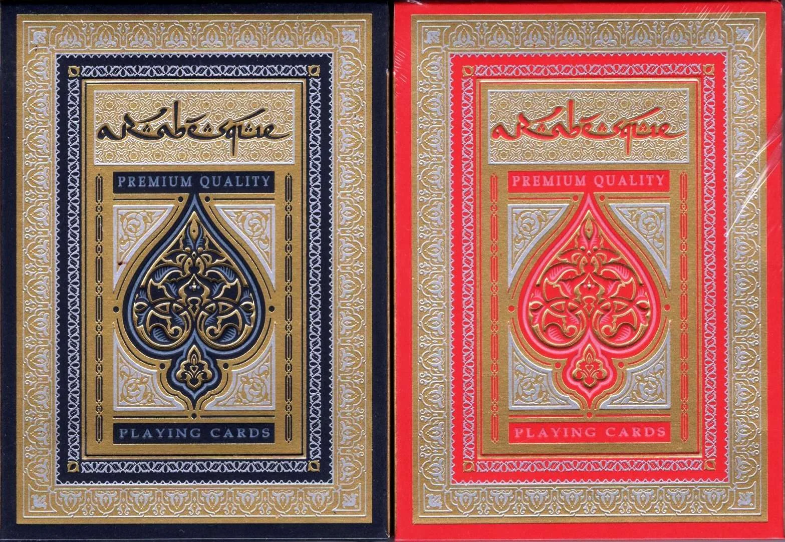 ARABESQUE Player's Edition Playing Cards 2 Deck Set OPC