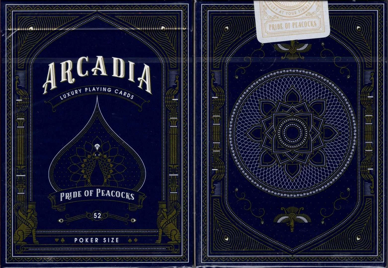 Arcadia Pride of Peacocks Playing Cards Cartamundi