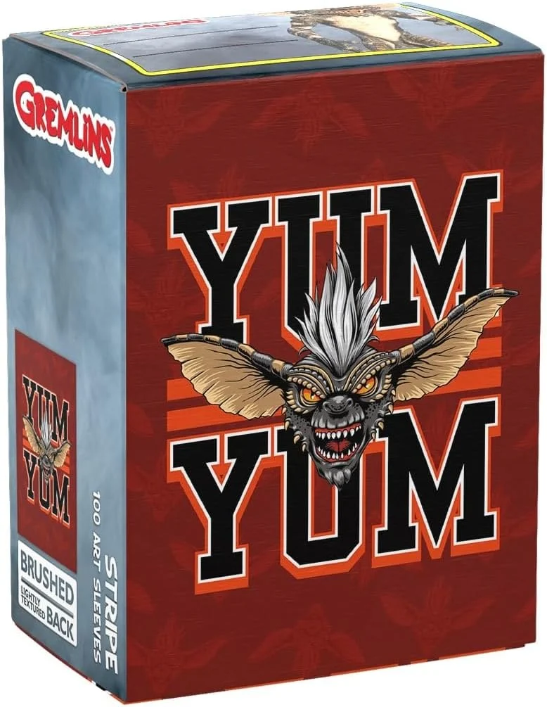 Arcane Tinmen ART16123 Dragon Shield: Brushed Art Gremlins Stripe (100)
