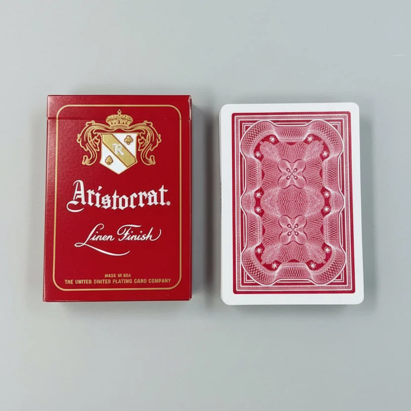 Aristocrat 727 Crimson 110th Anniversary – 2 Decks