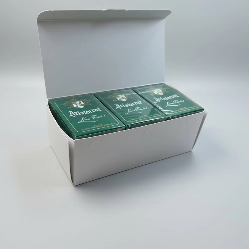 Aristocrat 727 Currency Green 110th Anniversary Playing Cards – Brick (12 Decks)
