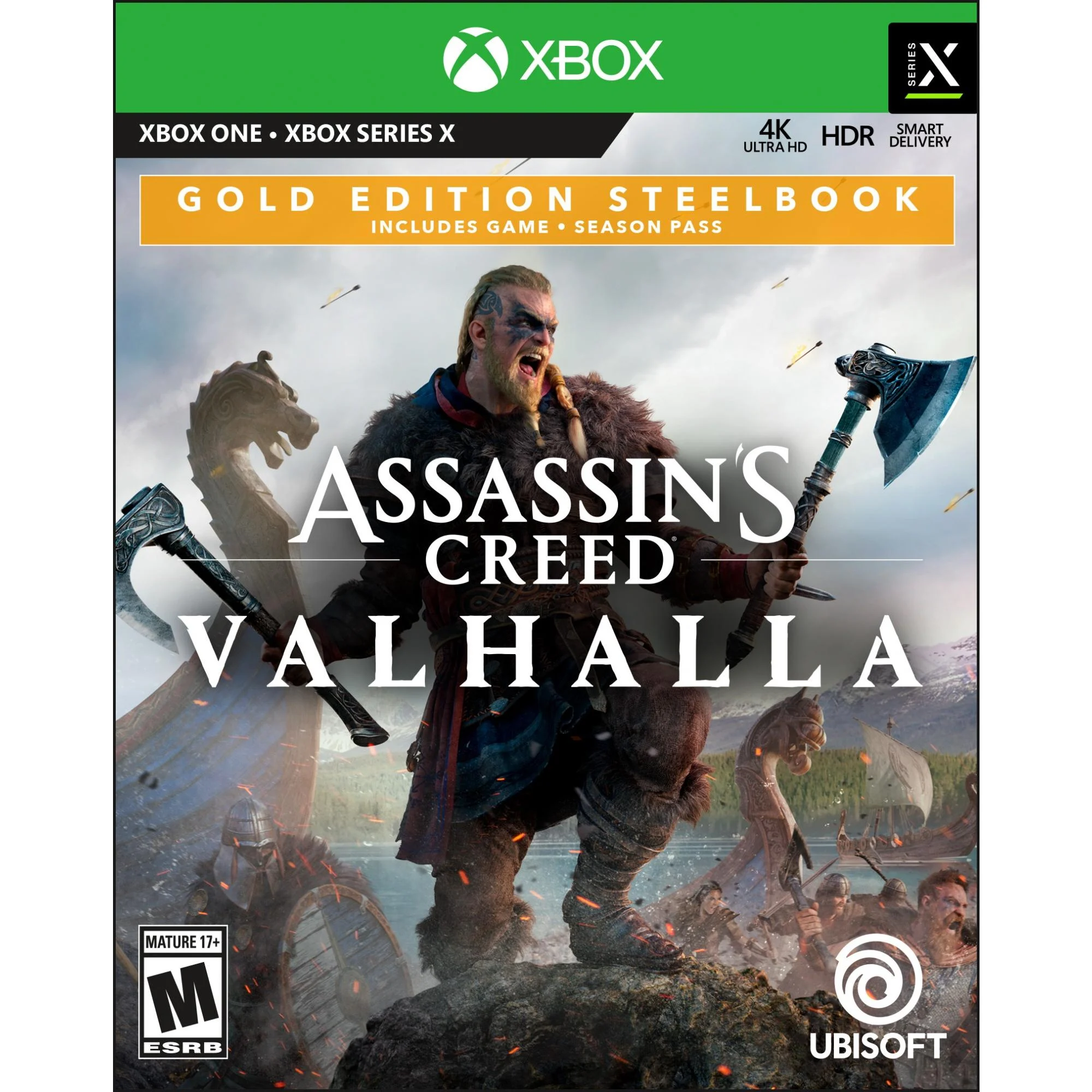 ASSASSIN'S CREED VALHALLA GOLD EDITION STEELBOOK