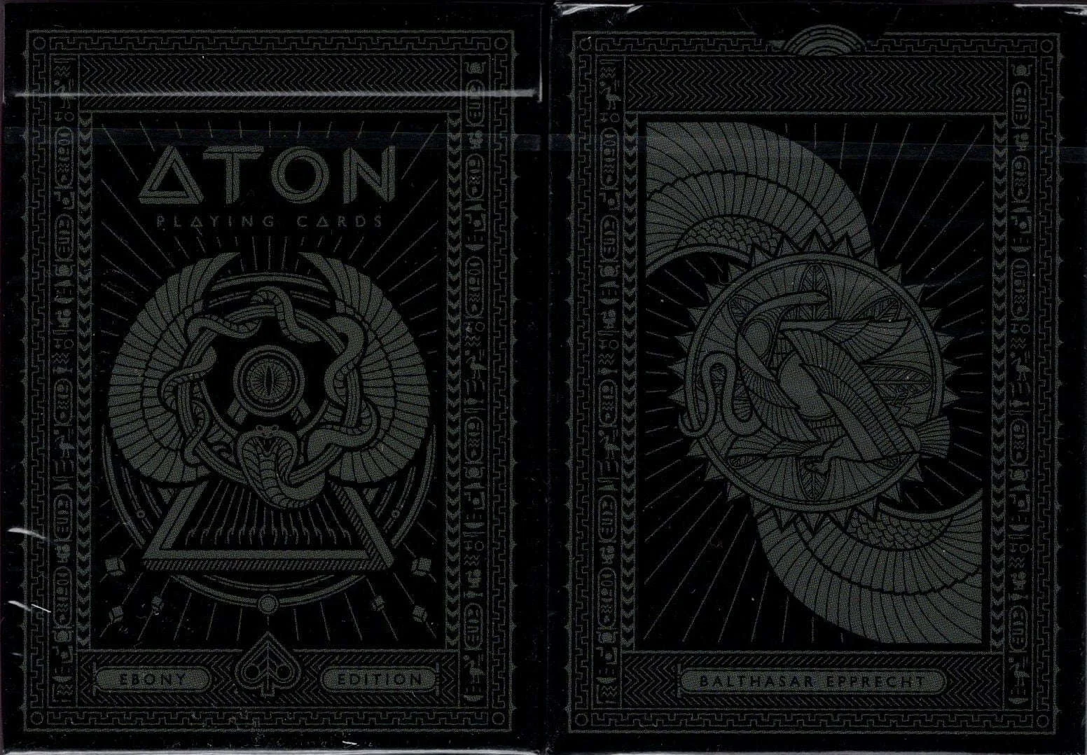 Aton Ebony Playing Cards USPCC