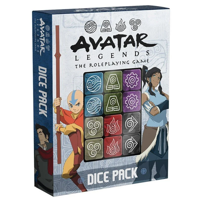 Avatar Legends RPG Dice Set