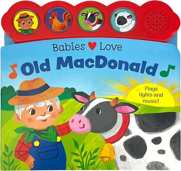 Babies Love Old MacDonald Had a Farm - Light-Up Board Book with Sounds