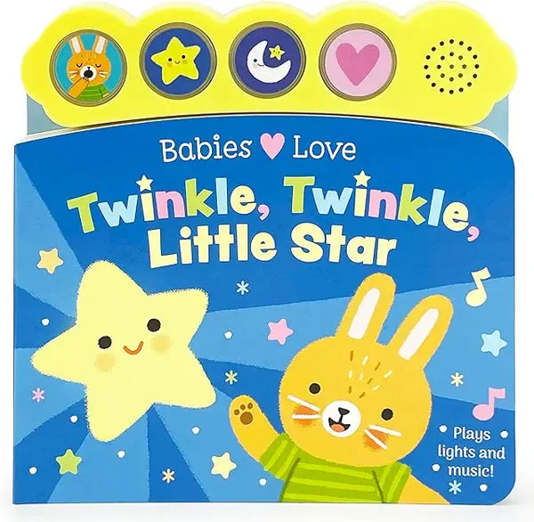 Babies Love Twinkle Twinkle Little Star - Light-Up Board Book with Sounds