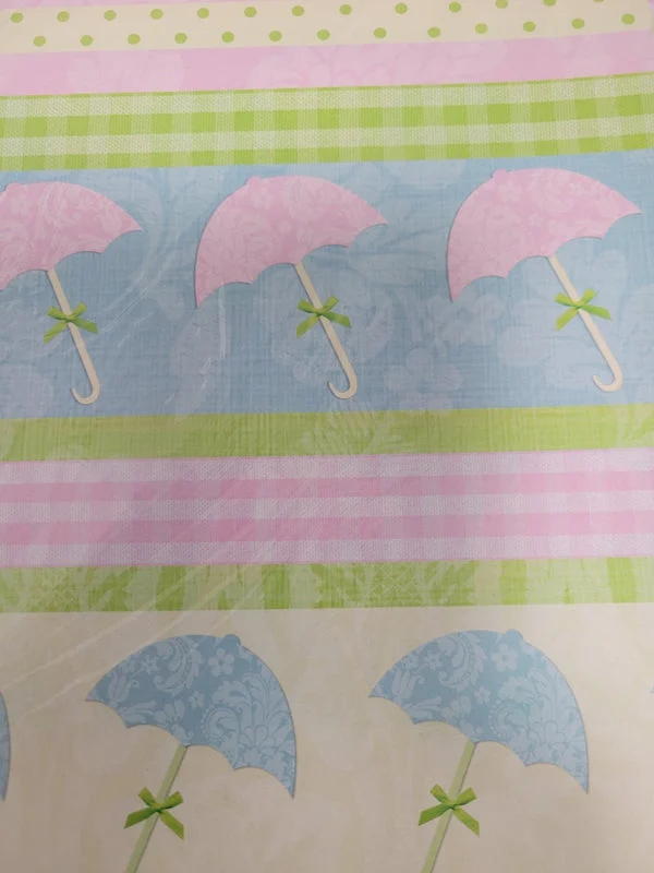 Baby Shower Gift Wrap Sheets