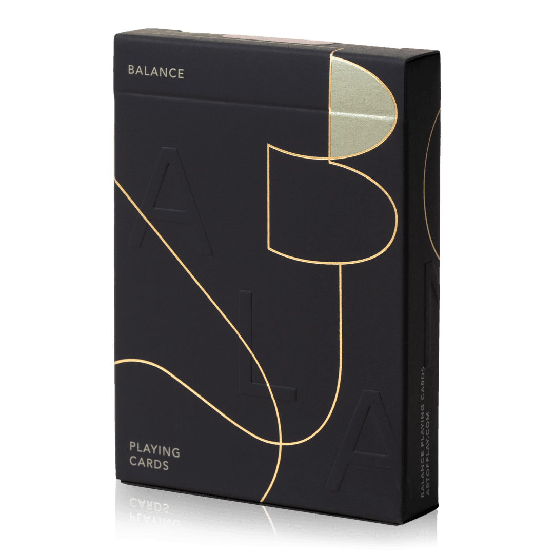 Balance Playing Cards - Black
