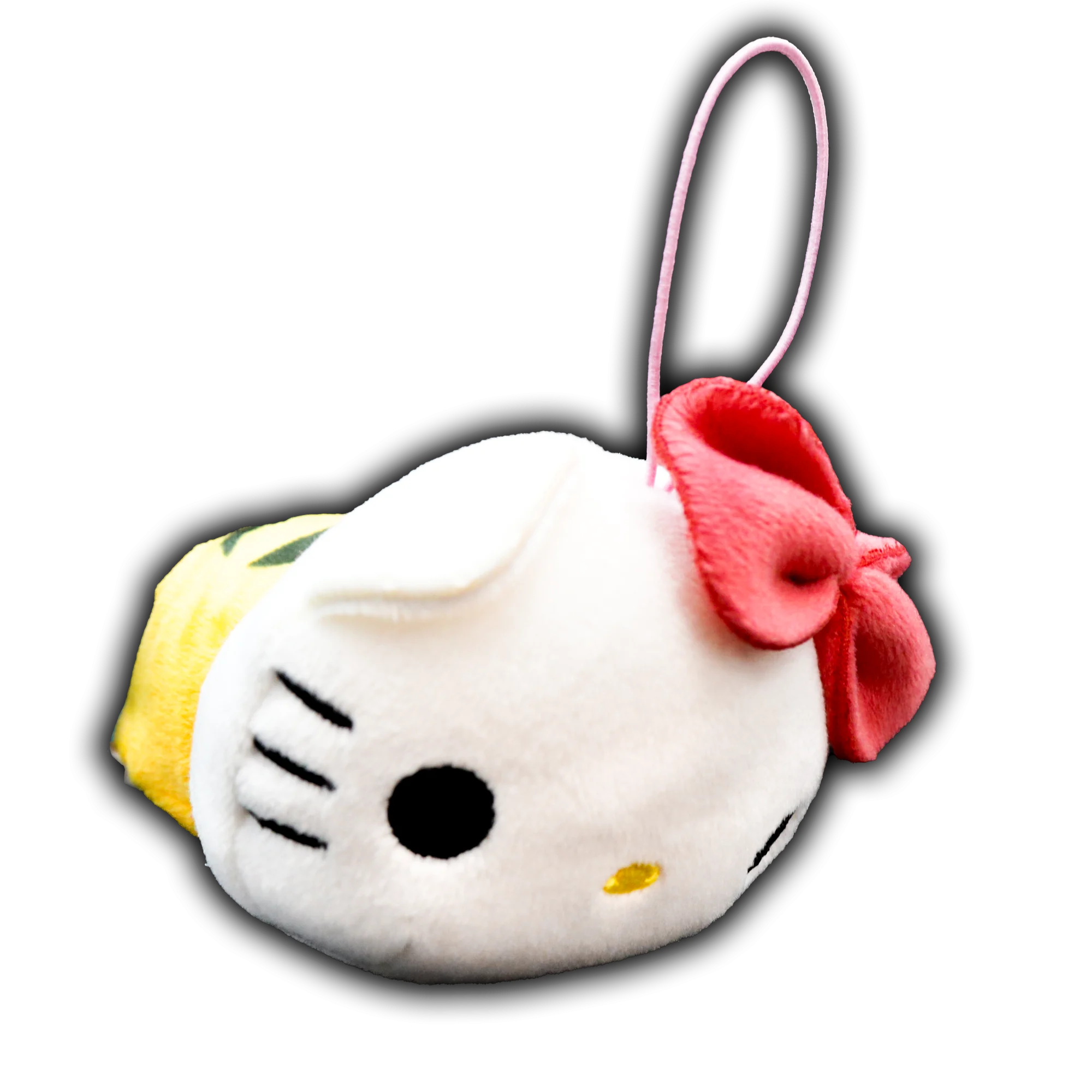 Banpresto Monimaru Pumpkin Mascot Hello Kitty 4 Inch Plush Keychain