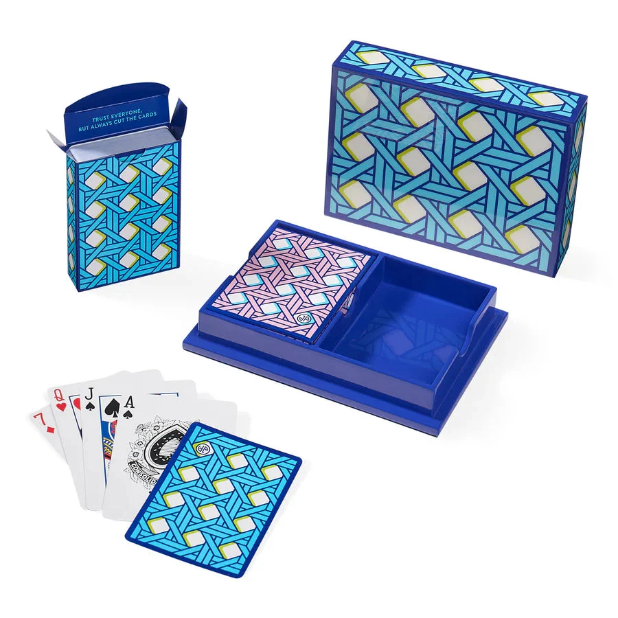 Basketweave Card Deck Box