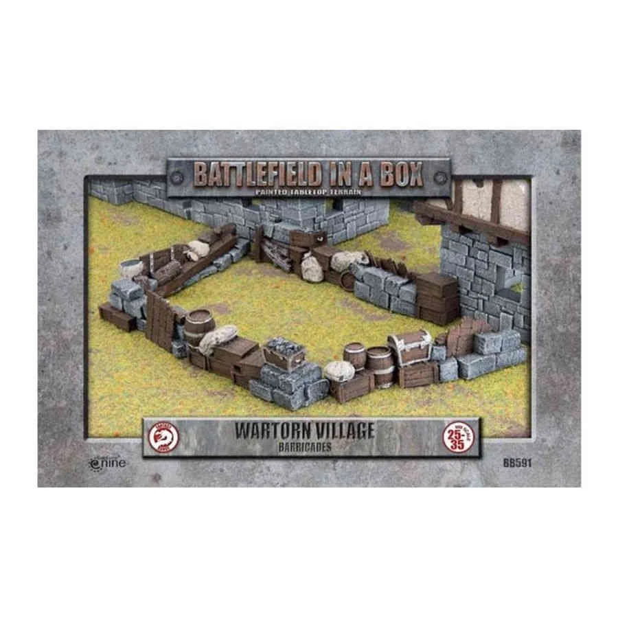 Battlefield in a Box: Wartorn Village - Barricades
