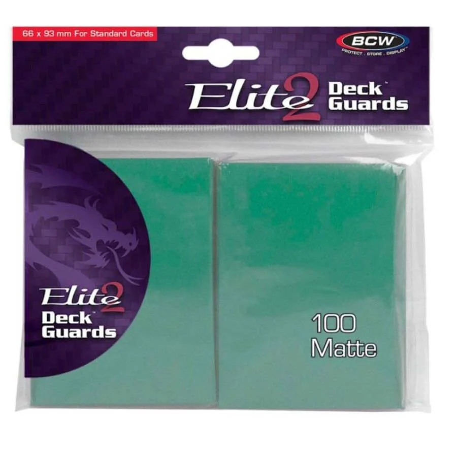 BCW Elite 2 Deck Guards (Matte) - 100 Count