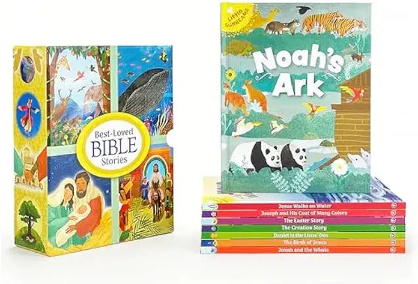 Best-Loved Bible Stories - 8-Book Library Boxed Gift Set for Children
