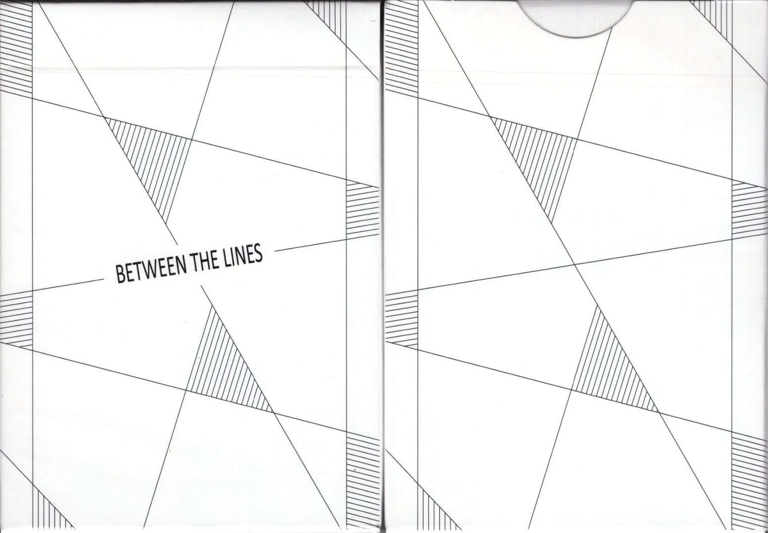 Between the Lines Playing Cards USPCC