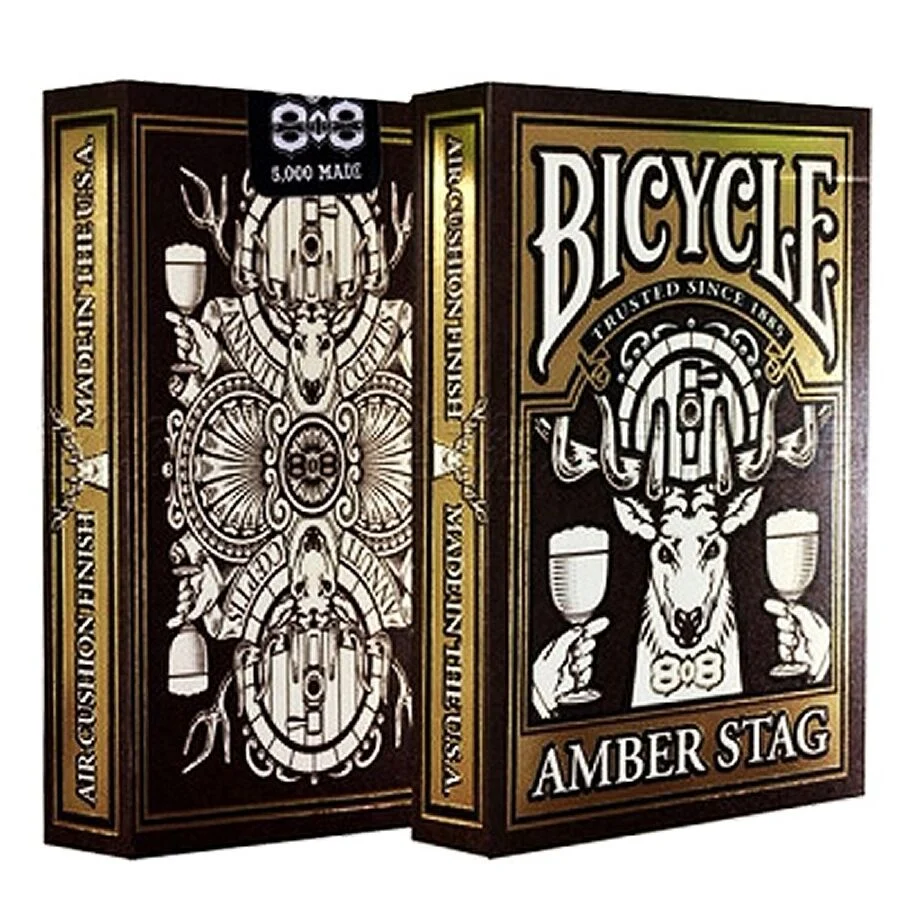 Bicycle Amber Stag Club 808