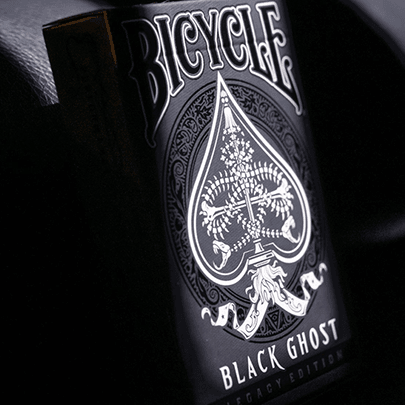 Bicycle Black Ghost Legacy Edition - V2 Playing Cards