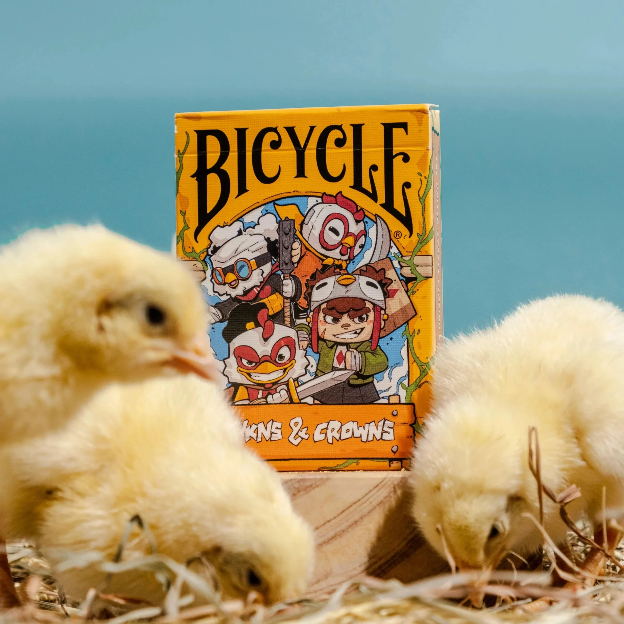 Bicycle Chkns & Crowns Playing Cards