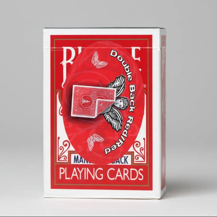 Bicycle Double Back 809 Mandolin Back Playing Cards (Red/Red) – Professional Magic Deck