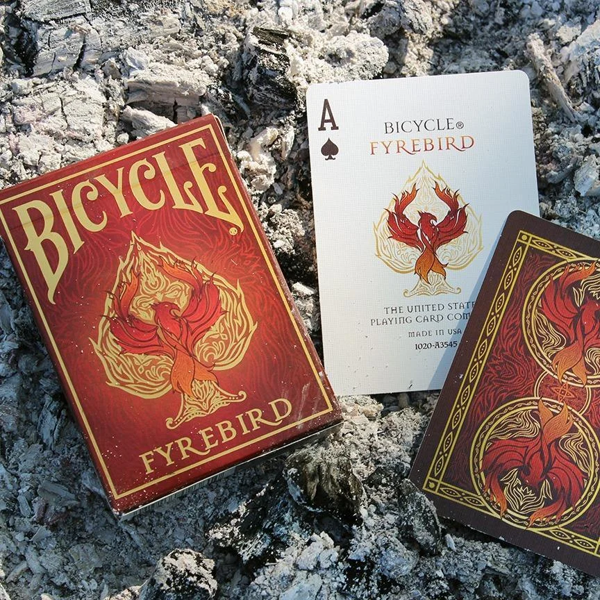 Bicycle Fyrebird Playing Cards