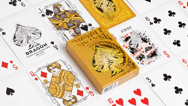 Bicycle Gold Dragon