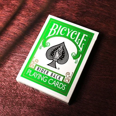 Bicycle Green Rider Back