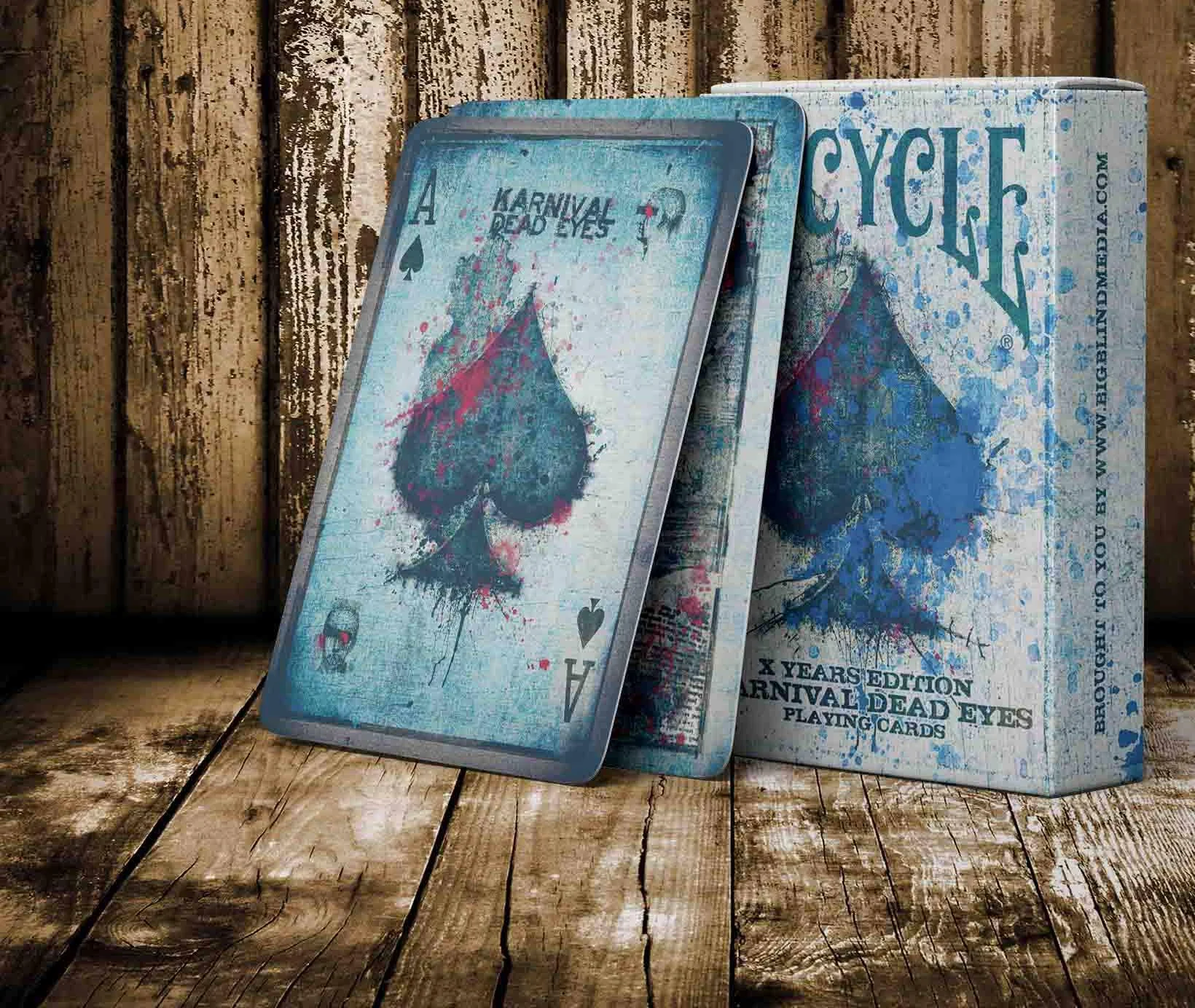 Bicycle Karnival Dead Eyes Playing Cards - X Years Edition