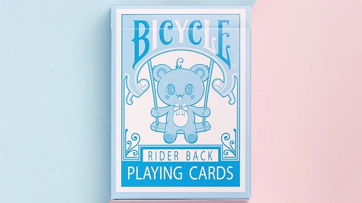 Bicycle Lovely Bear Playing Cards - Light Blue (Limited Edition)