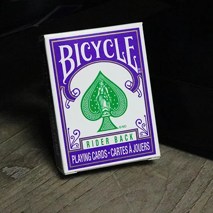 Bicycle Mini Rider Back Playing Cards – Purple