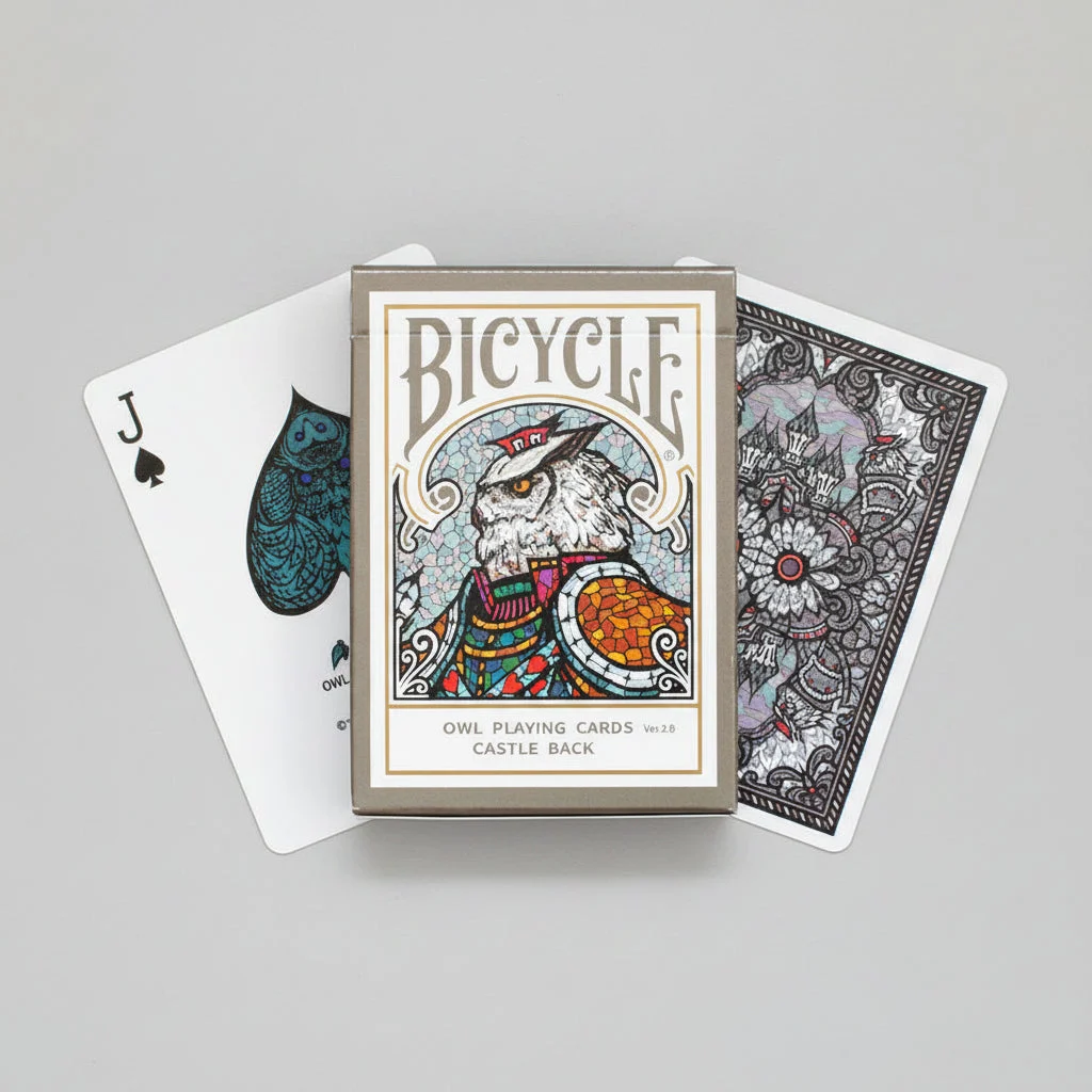 Bicycle Owl Playing Cards Ver. 2.0 – Castle Back