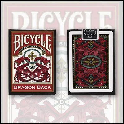 Bicycle Red Dragon Back