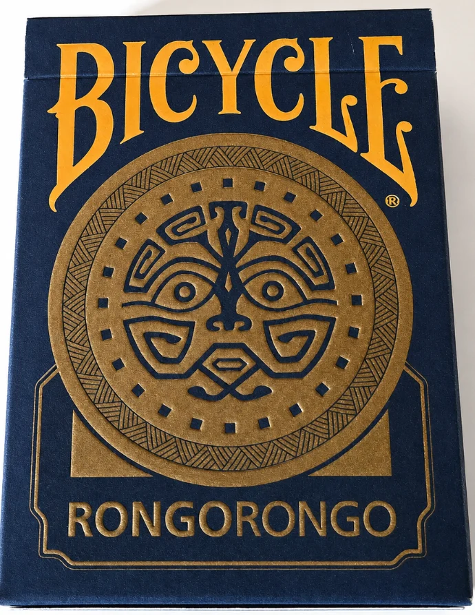 Bicycle Rongorongo Gilded Edition Playing Cards Rare
