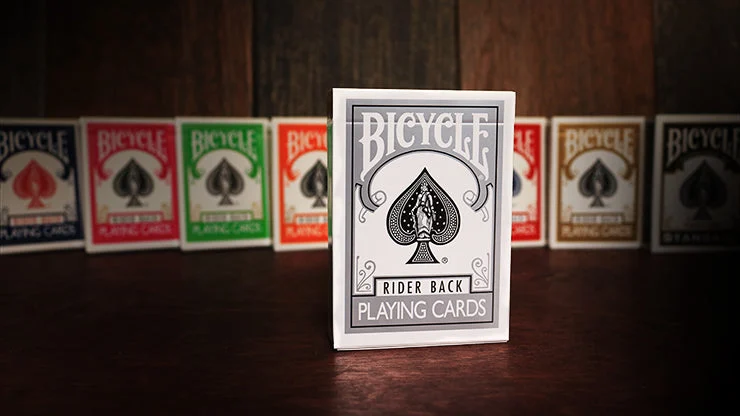 Bicycle Silver Rider Back Playing Cards