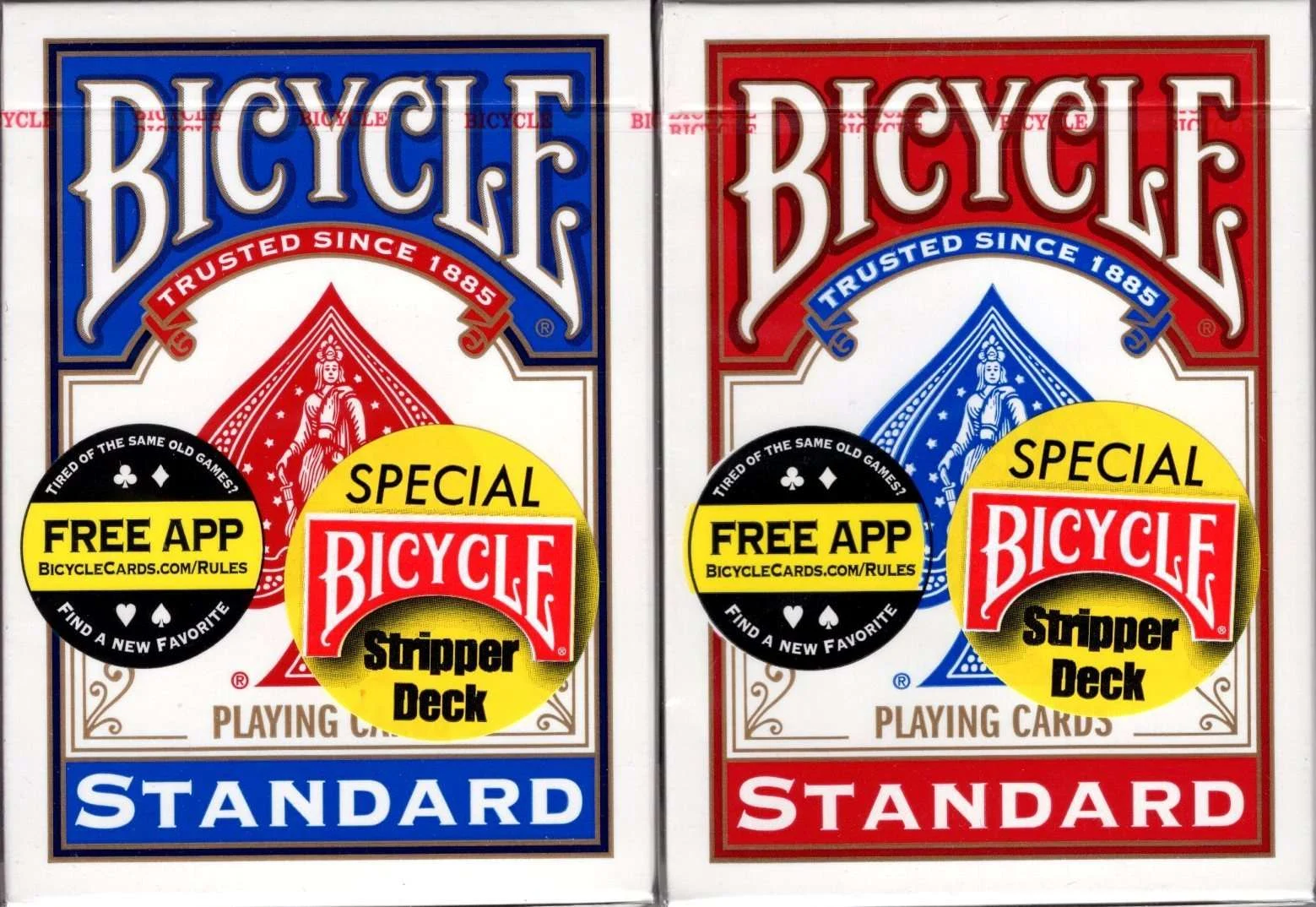 Bicycle Stripper Deck Playing Cards