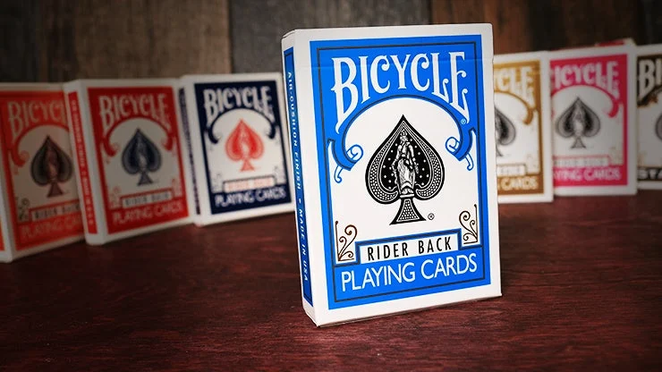 Bicycle Turquoise Rider Back