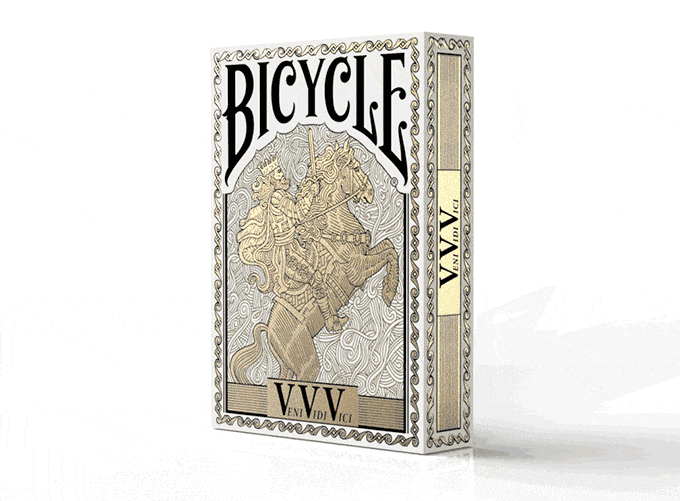 Bicycle Veni Vidi Vici Metallic Playing Cards