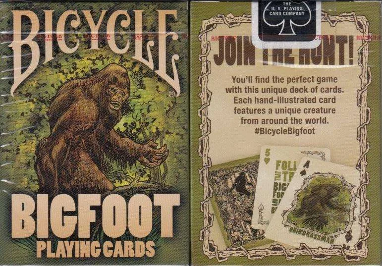 BigFoot Bicycle Playing Cards