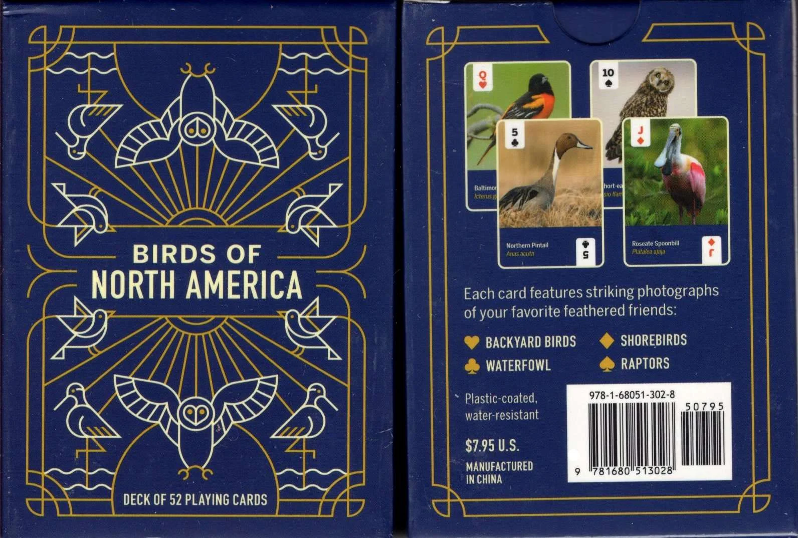 Birds of North America Playing Cards