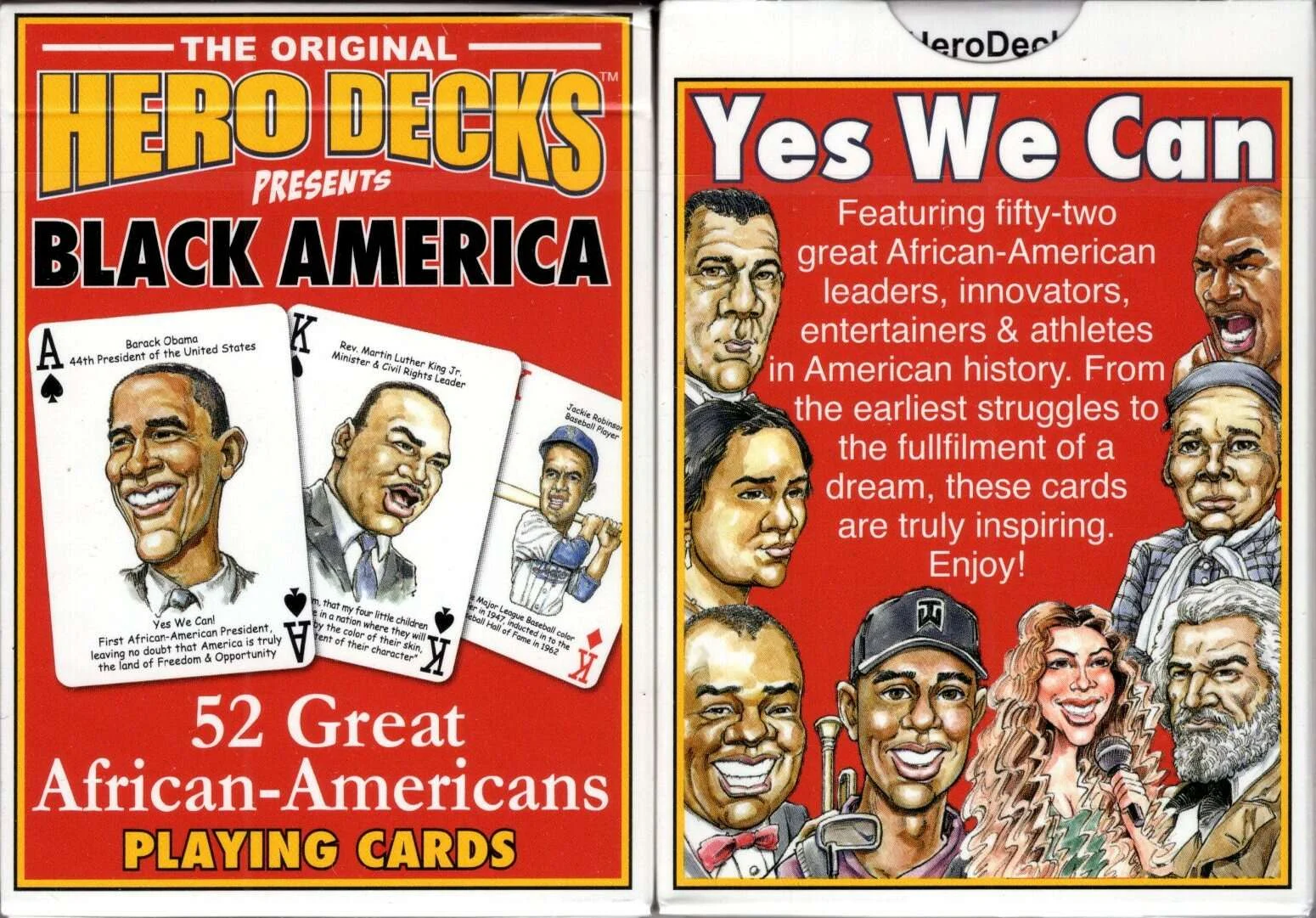 Black America Playing Cards