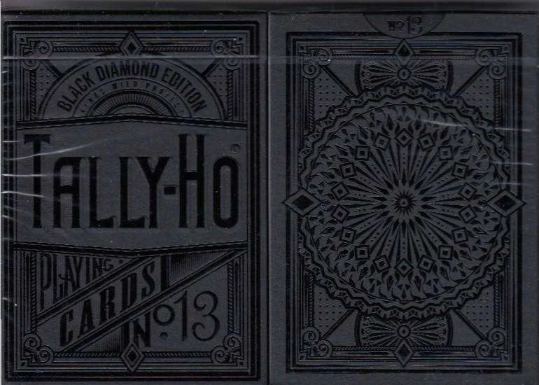 Black Diamond Tally-Ho Circle Back Playing Cards