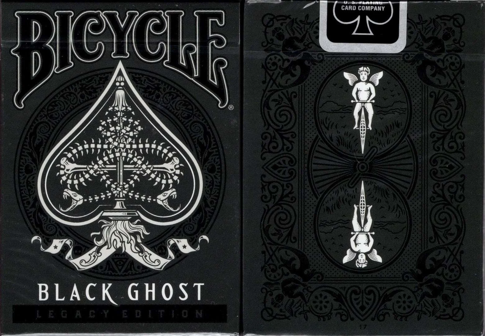 Black Ghost Legacy v2 Bicycle Playing Cards