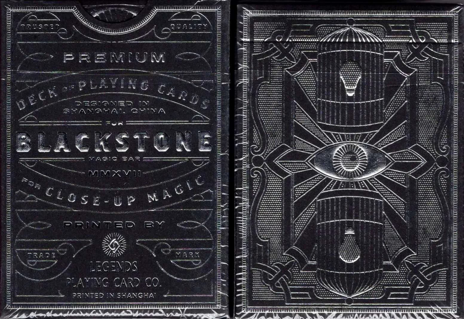 Blackstone Magic Bar Playing Cards & Display Case LPCC