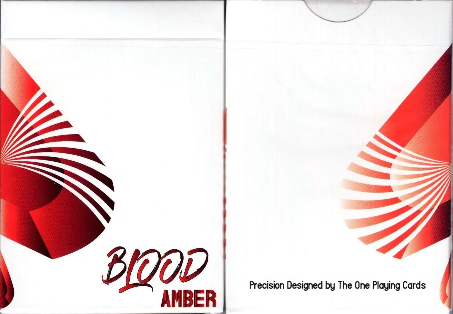 Blood Amber Playing Cards USPCC