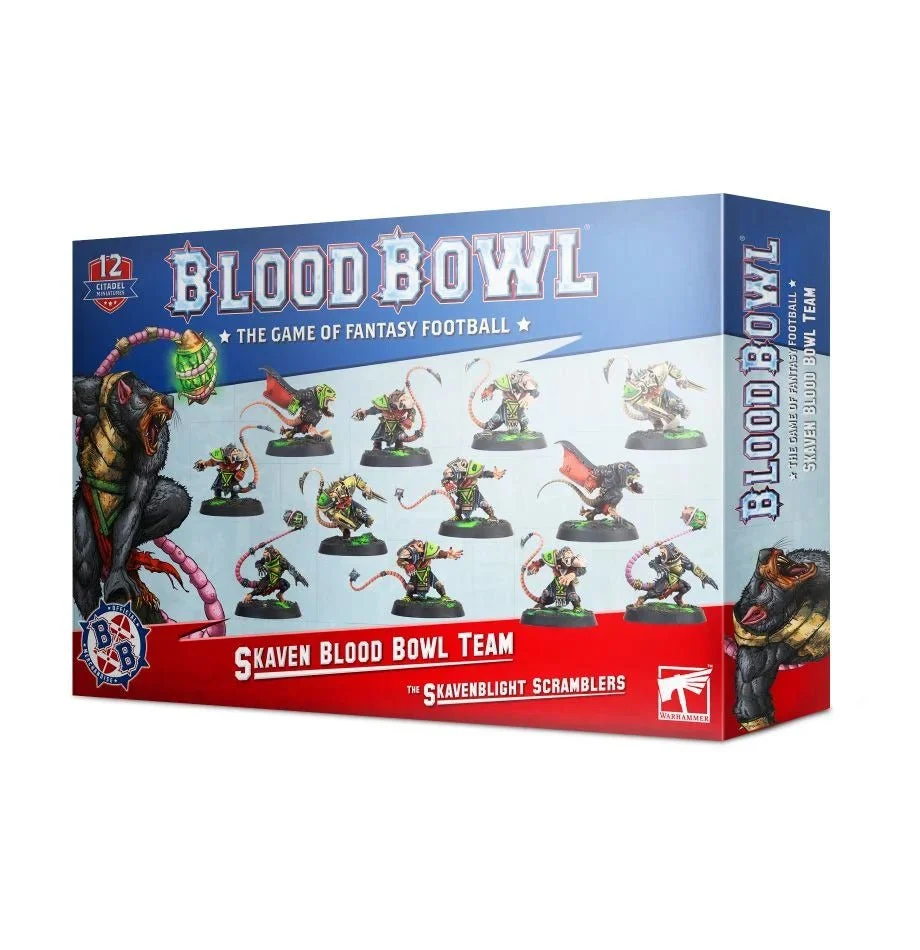 Blood Bowl The Skavenblight Scramblers Team
