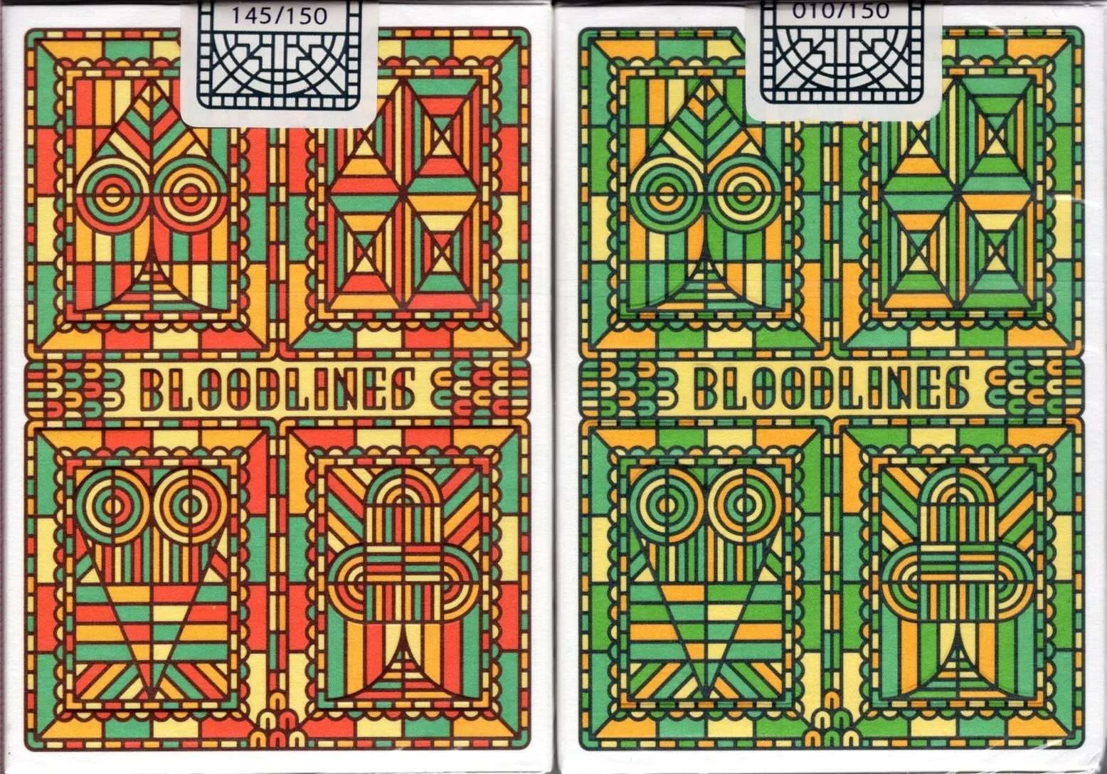 Bloodlines Gilded Playing Cards 2 Deck Set