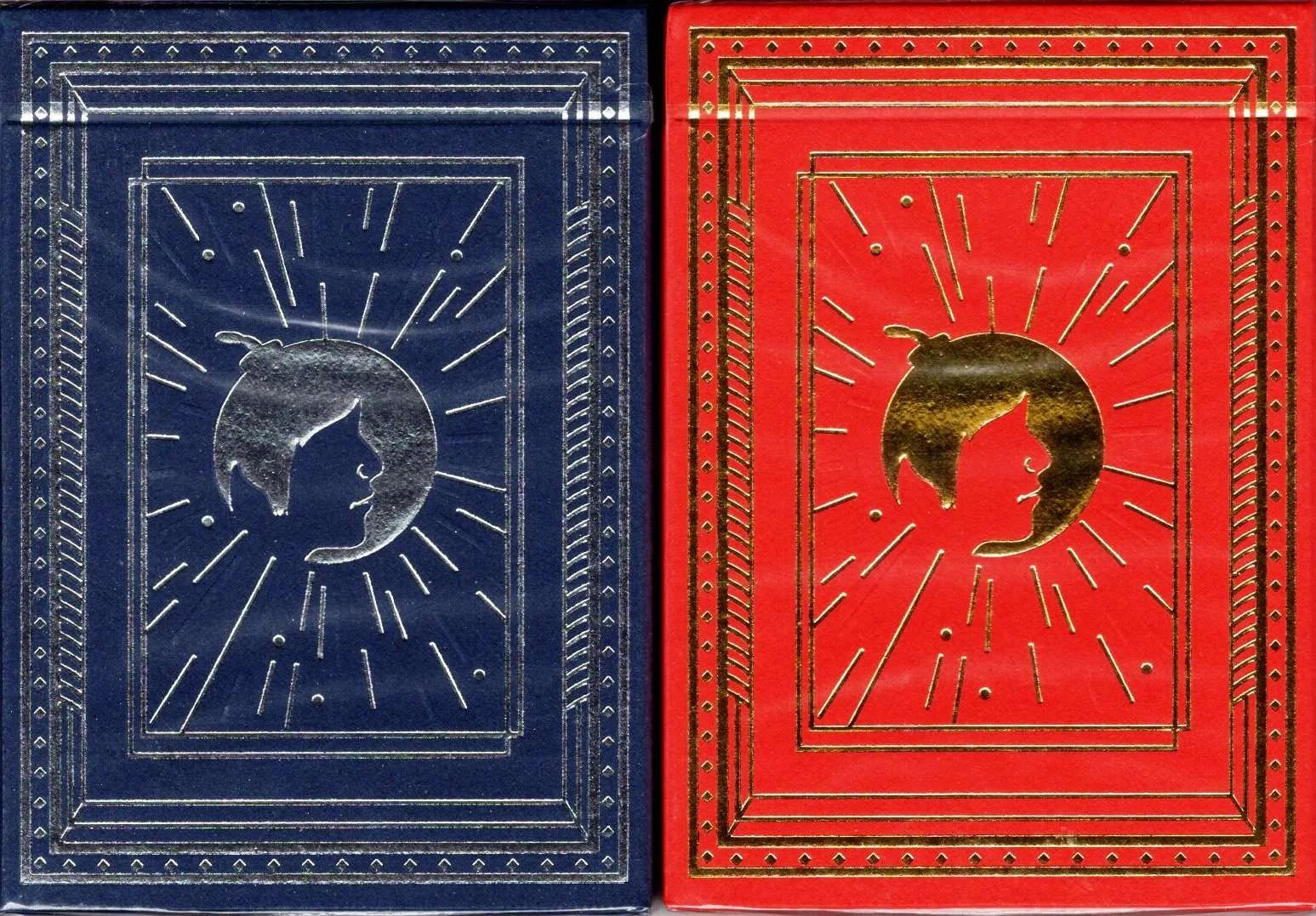 Bomber Collector's 2 Deck Set Blue & Red Playing Cards