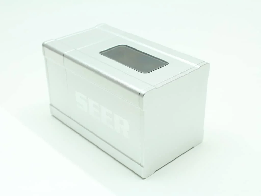 Box Gods Seer Deck Box - Silver