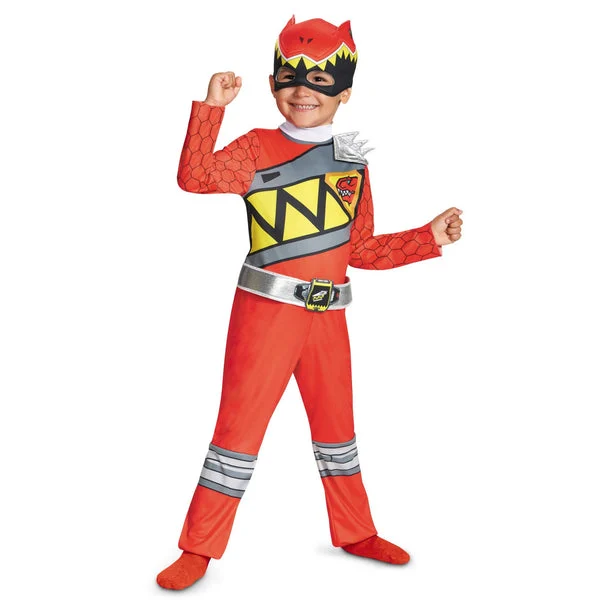 Boy's Red Ranger Dino Charge Costume