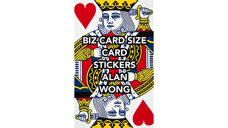 Business Card Stickers by Alan Wong - Trick