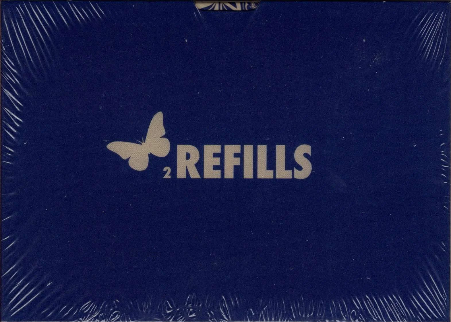 Butterfly Refills Blue Playing Cards 2 Deck Pack Cartamundi